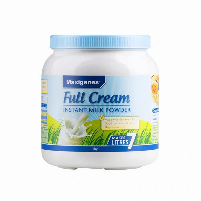 美可卓蓝胖子全脂奶粉1kg 整箱6罐