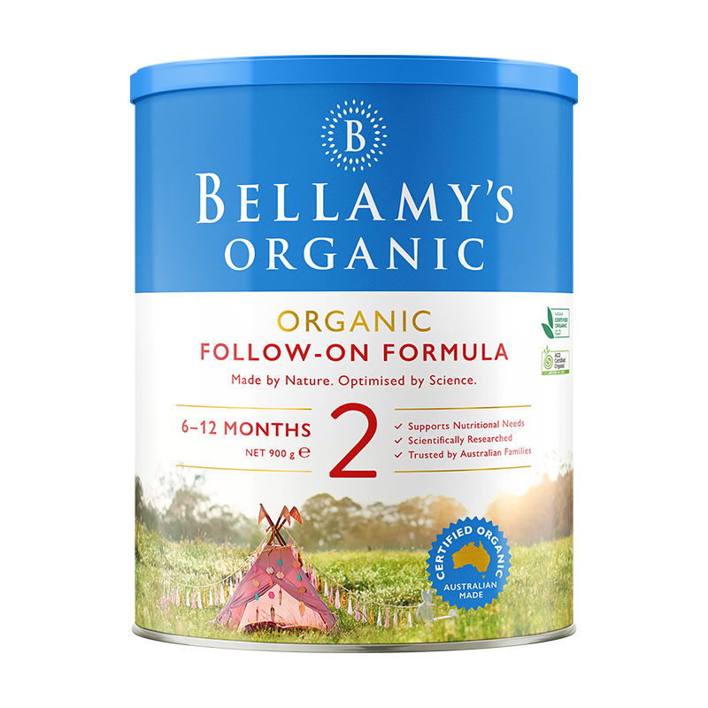 贝拉米奶粉2段 6罐