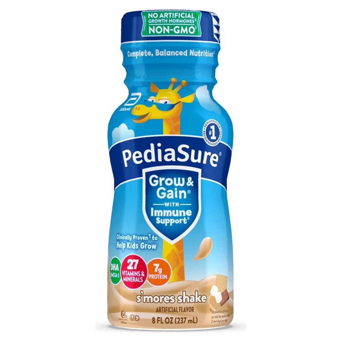 美国雅培小安素奶昔原味 整箱24瓶