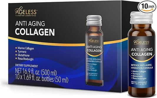 Ageless Anti Aging Collagen Liquid -金龄胶原精华 50 ml 整箱10盒