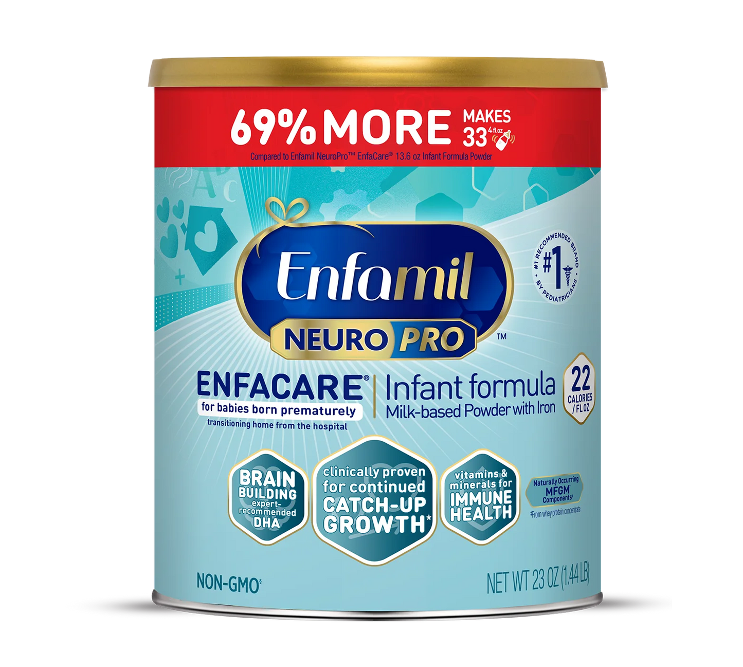 美国美赞臣 Enfamil Neuro Pro 0-1岁 绿罐 6罐