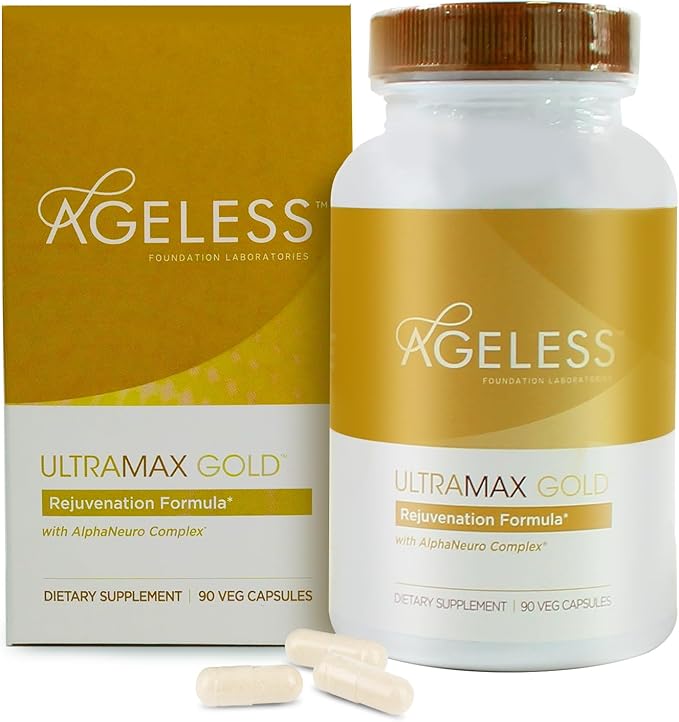 Ageless 恒美金尊 抗衰护肤健康胶囊 整箱12瓶