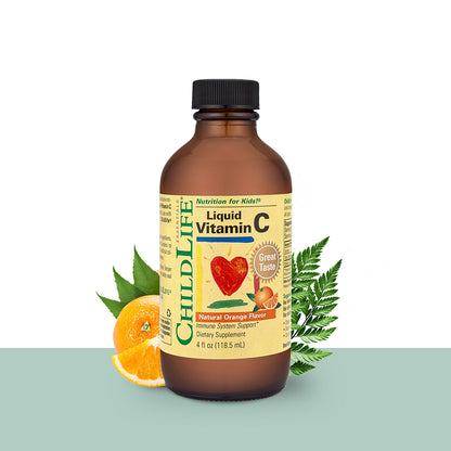 ChildLife 童年时光- 维C营养液 天然香橙味 118mL - ( 6个月-12岁)整箱 12瓶