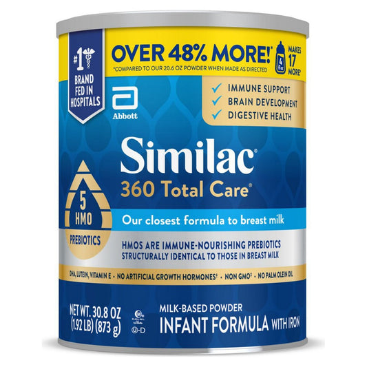 美国雅培Similac360 Total Care 0-1岁 蓝罐 /罐