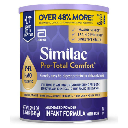 美国雅培Similac Pro-Total Comfort 圆罐 6罐